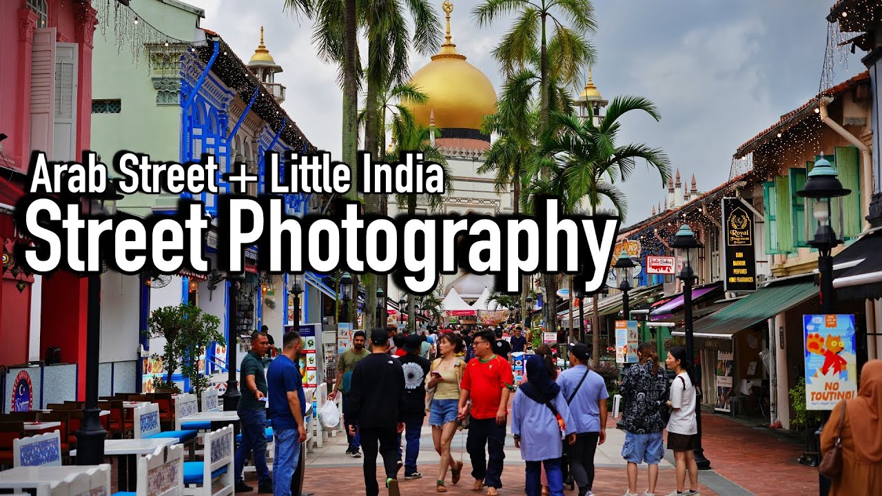 🇸🇬 My 2 most recommended location for street photography in Singapore ⭐