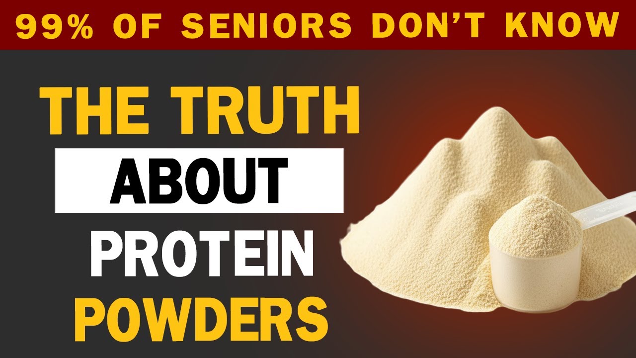 Over 60, The Truth About Protein Powders for Seniors – Safe or Harmful for Muscles?