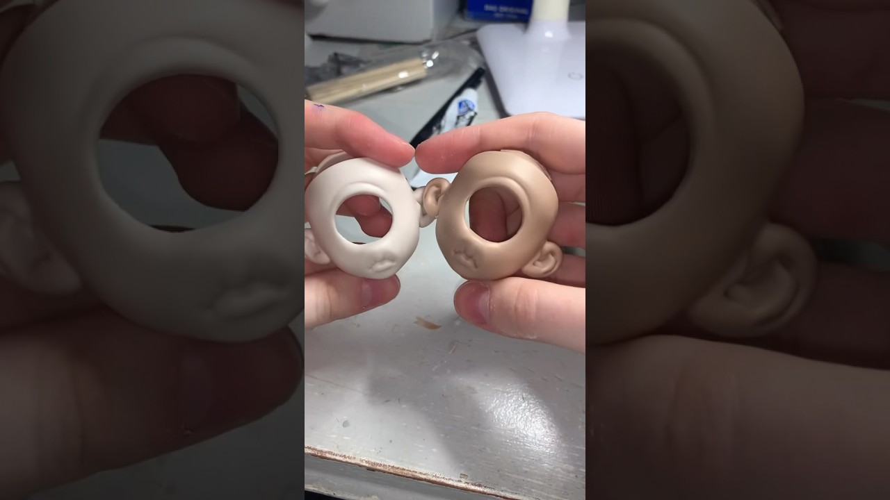 How I cast resin doll heads #bjd
