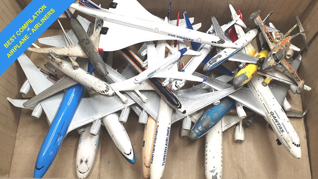 BEST COMPILATION of Diecast Model AIRPLANE AIRLINES Part 1