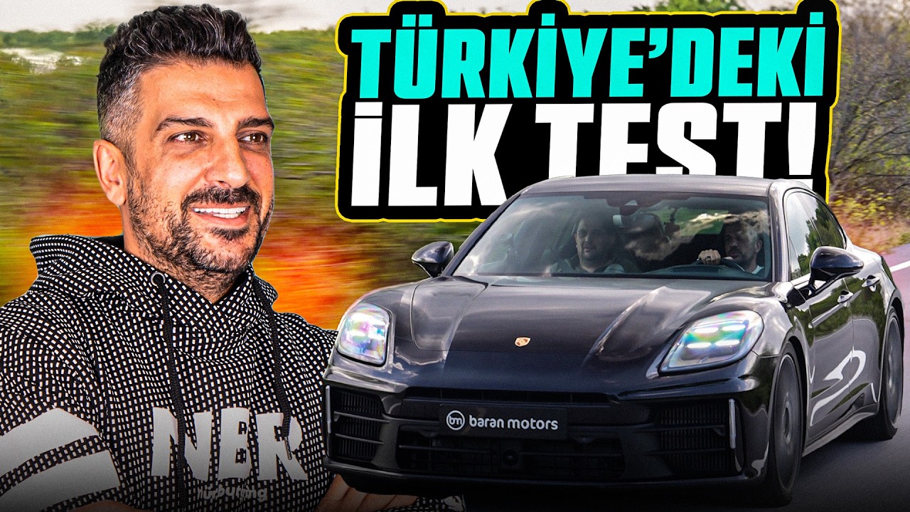 Türkiye'deki İlk Test! | 2024 Porsche Panamera