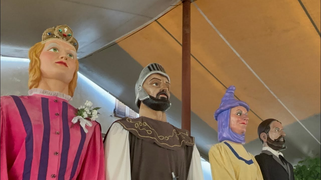 Gigantes de Uharte Arakil. Fiestas de junio 2024. Viernes y sábado. Ekaineko festak.