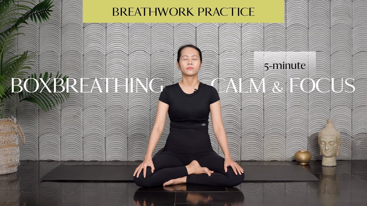 5-Min Box Breathing for Calm & Focus | Reset Anytime I TIA Wellness Resort