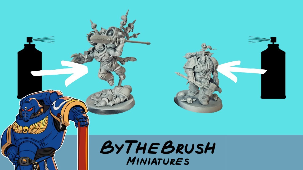 How to do a Zenithal Undercoat