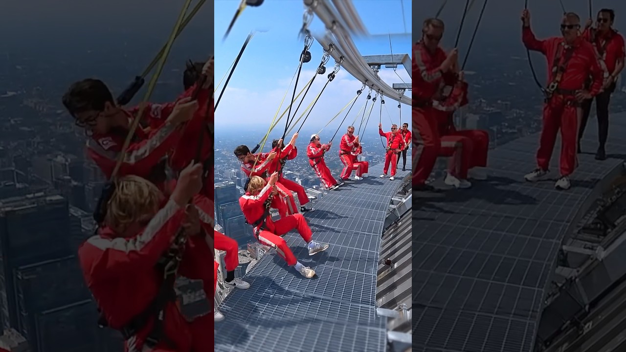 DON&rsquo;T WATCH IF YOU&rsquo;RE SCARED OF HEIGHTS 😳