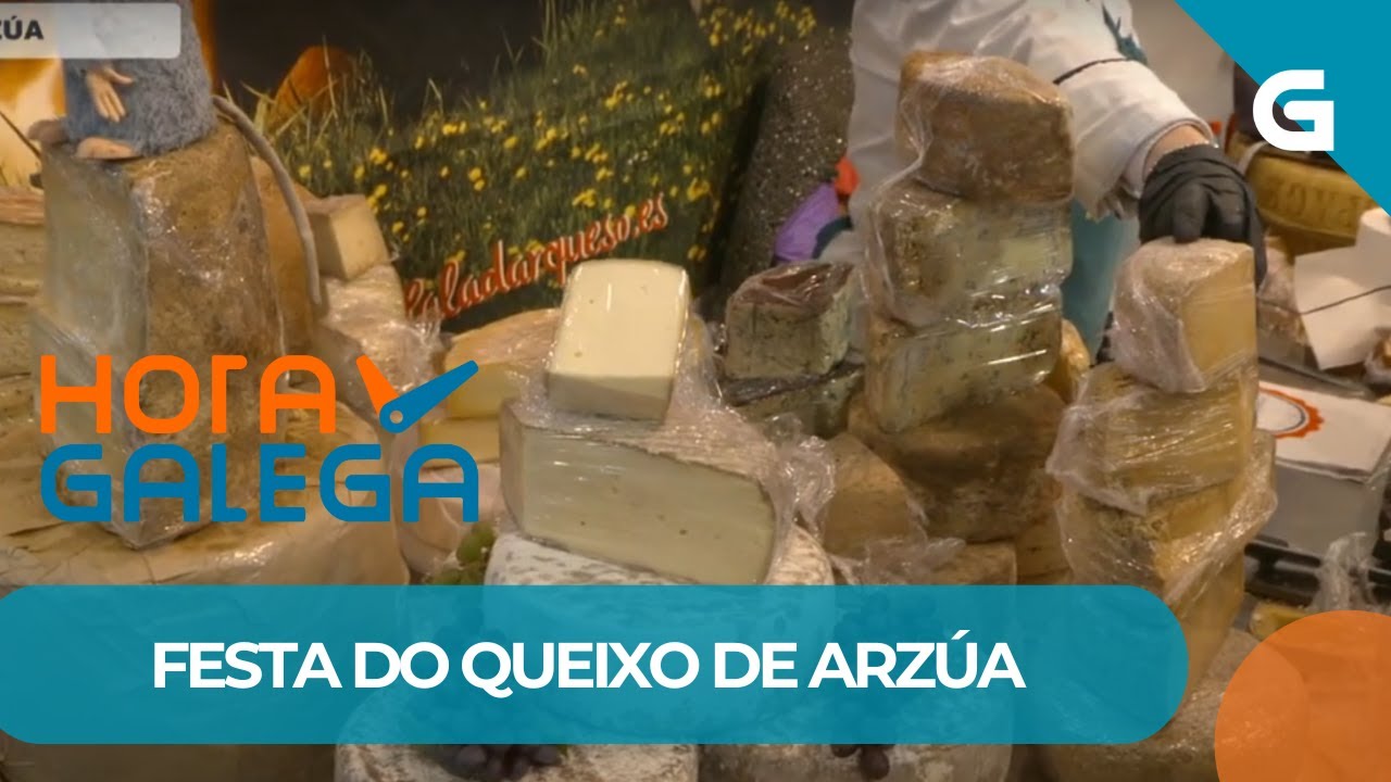 🧀🥳 'QUEIXEANDO' en ARZÚA na 50 FESTA do QUEIXO