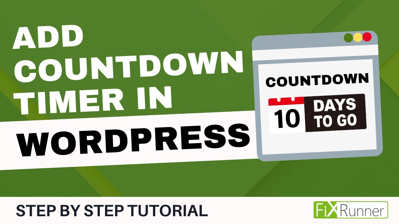 How To Add Countdown timer in elementor