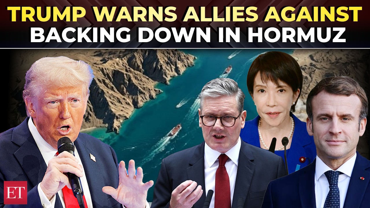 'We can destroy them in 5 minutes': Trump brags Iran attacks, pressures nations dependent on Hormuz