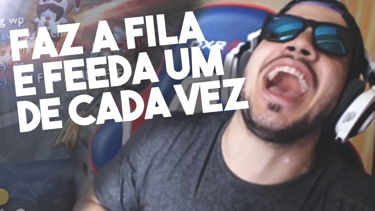 FAZ A FILA E FEEDA UM DE CADA VEZ
