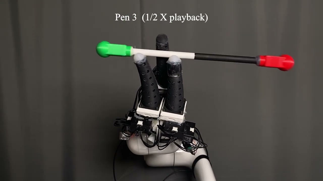 Robot Pen Spinning