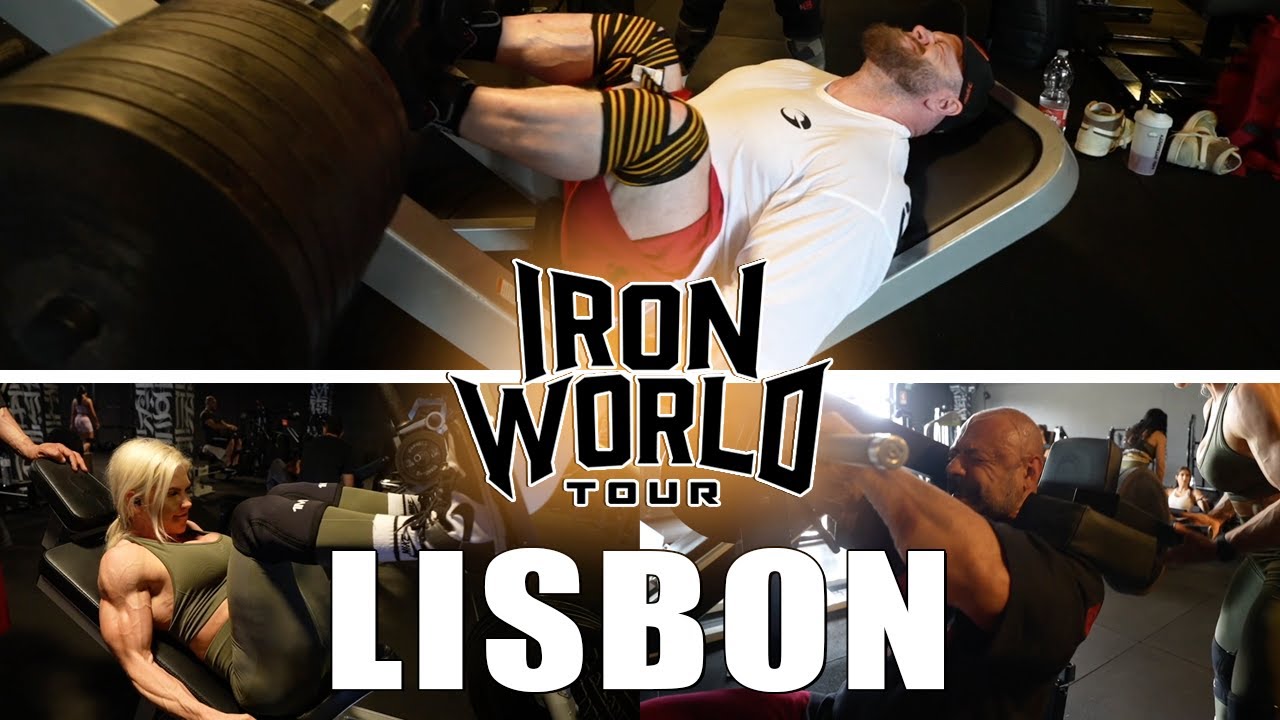 IRON WORLD TOUR LISBON! Best gym in Europe!