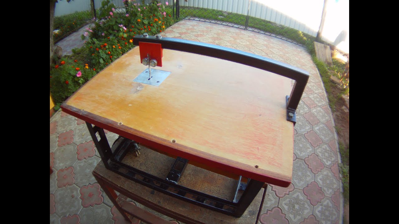 Столик для электролобзика.Своими руками.Часть 1.Jigsaw Table.With his own hands.