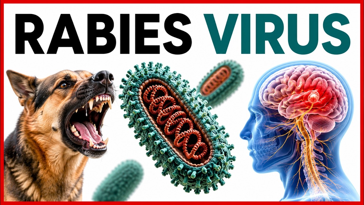Rabies Virus Animation : Pathogenesis, Clinical manifestations, Diagnosis & Treatment | USMLE Step 1