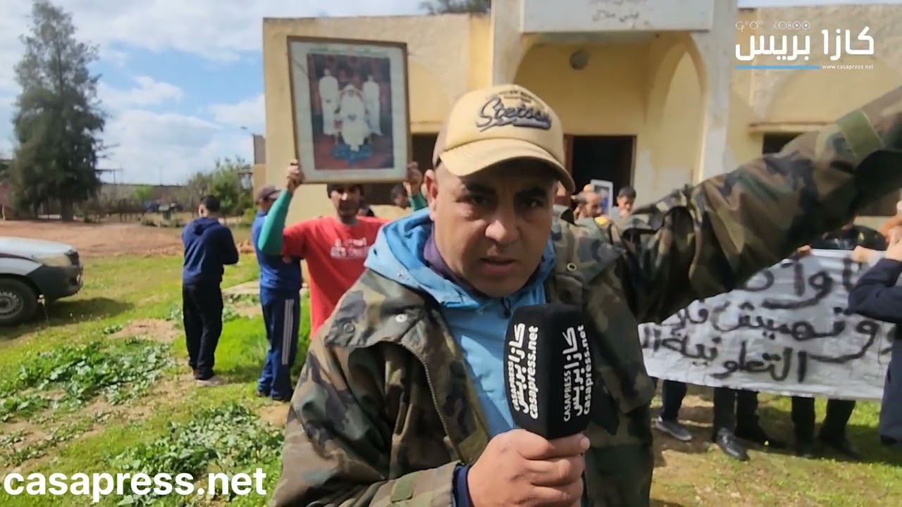 رسالة  لوالي بني ملال لمعرفة  قضية التعاونيات الفلاحية بسيدي جابر التي  أصبحت مطرودة من الارض