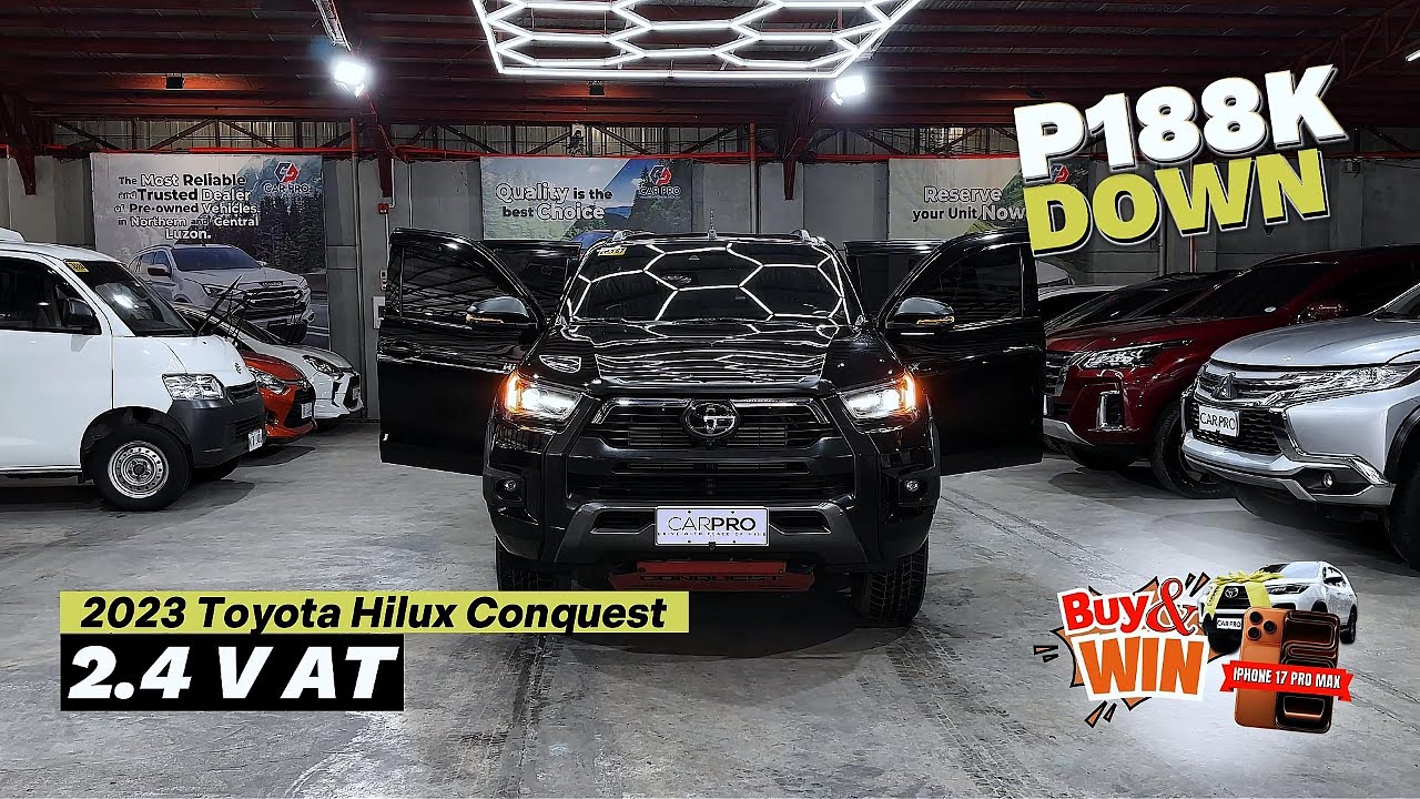 2023 Toyota Hilux Conquest 2.4 V AT Video Demo