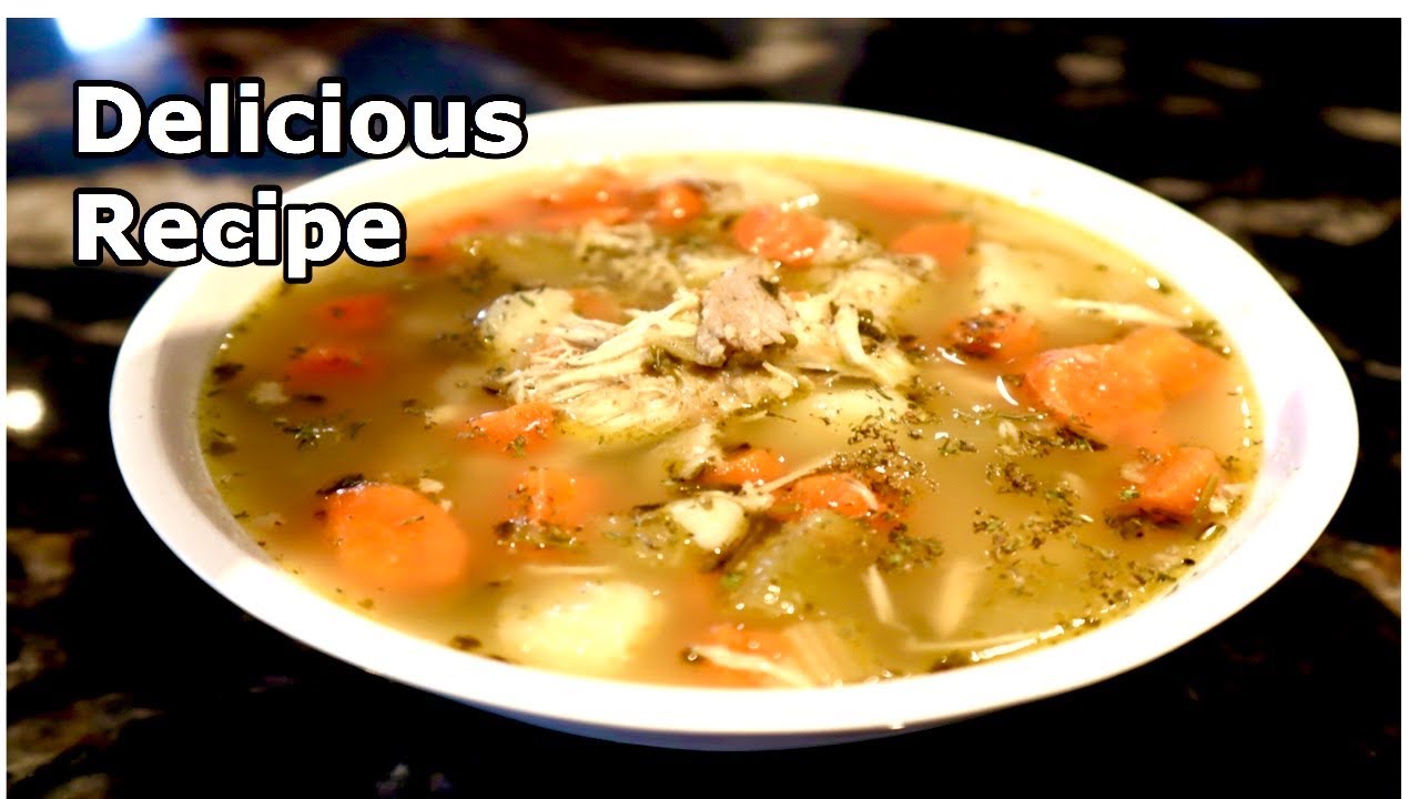 How to make the Best Chicken Soup (Fricot)