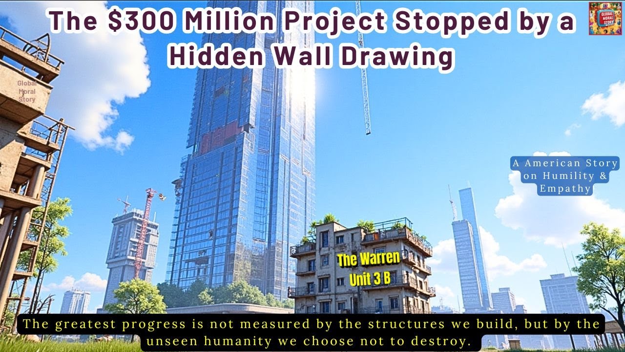 The $300 Million Project Stopped by a Hidden Wall Drawing | American Story on Humility #empathy #usa