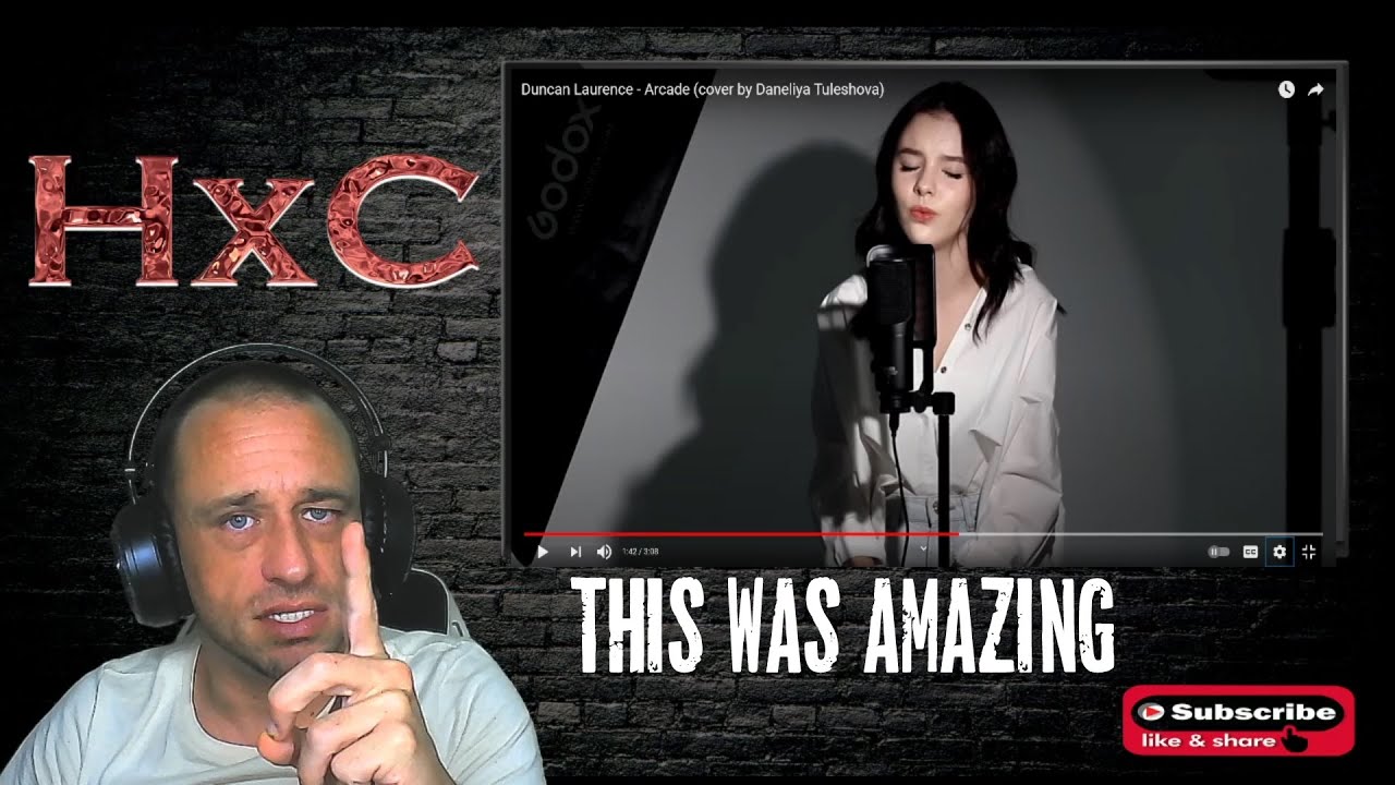 Duncan Laurence - Arcade (cover by Daneliya Tuleshova) [REACTION]