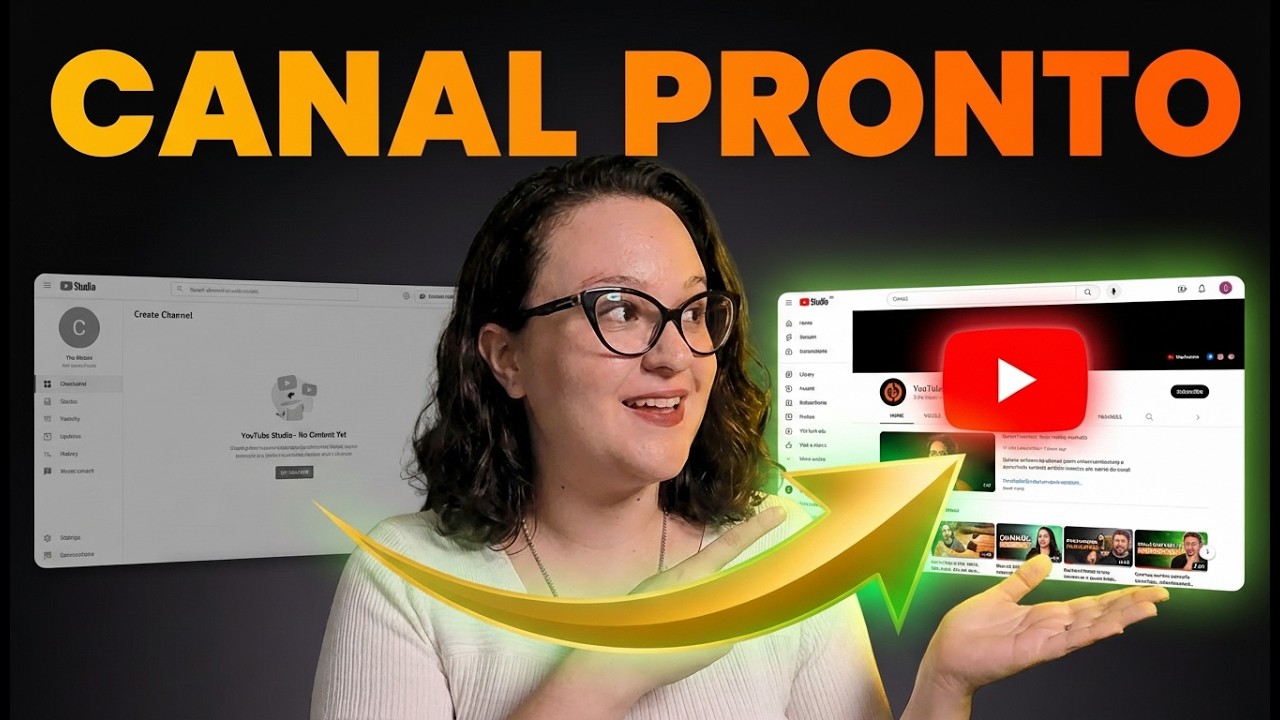 Como Criar um Canal no YouTube do jeito certo em 2026 🚀 Guia COMPLETO