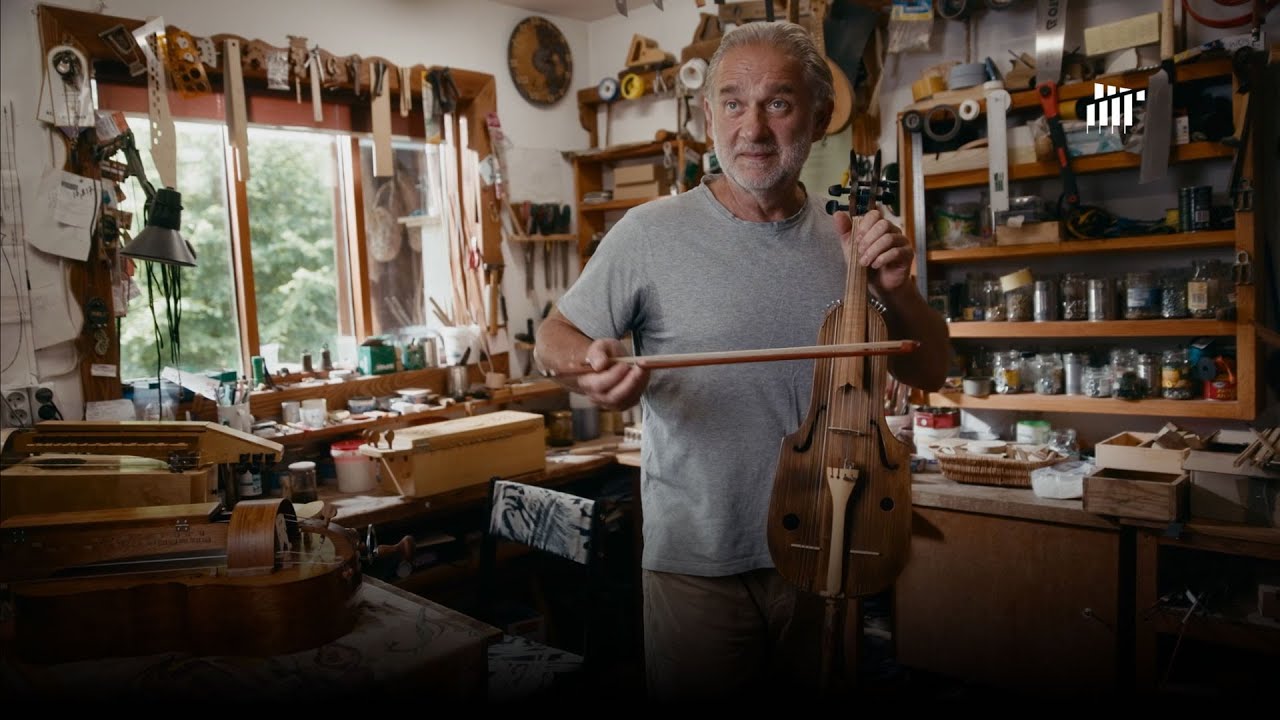 Jan Malisz - hurdy-gurdy builder