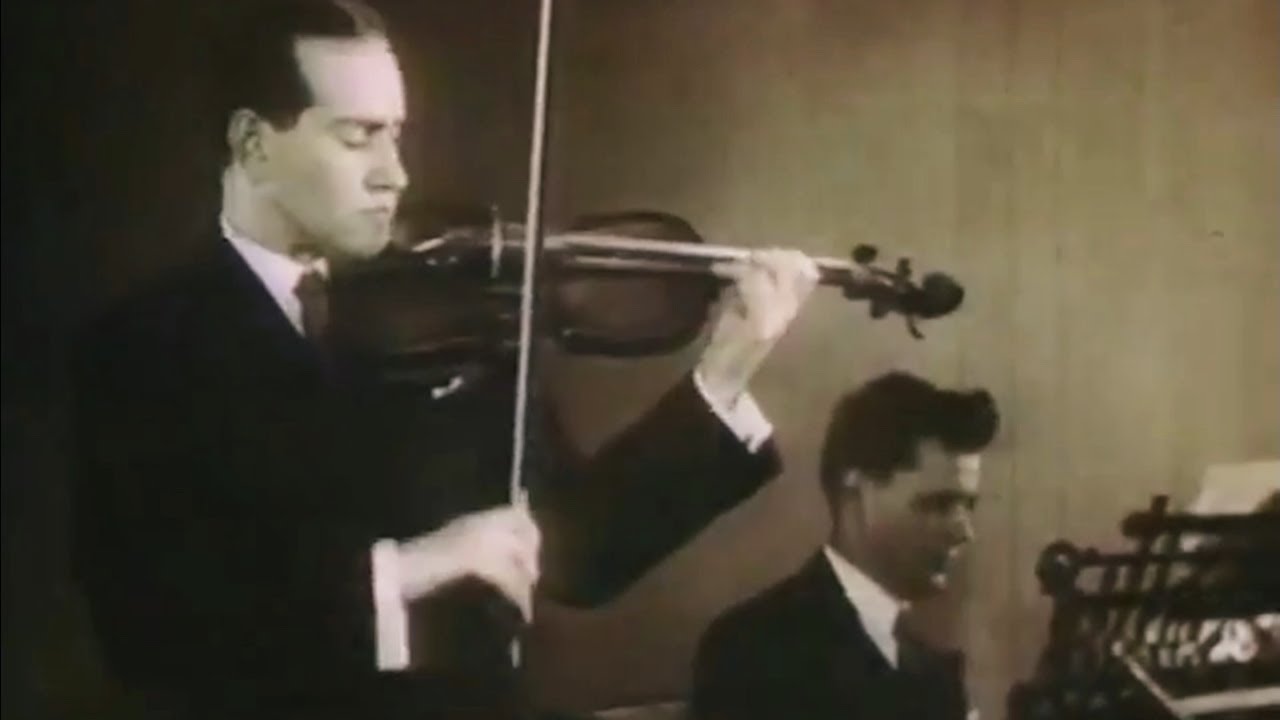 David Oistrakh (1935!) Schumann / Arr. Auer: Widmung