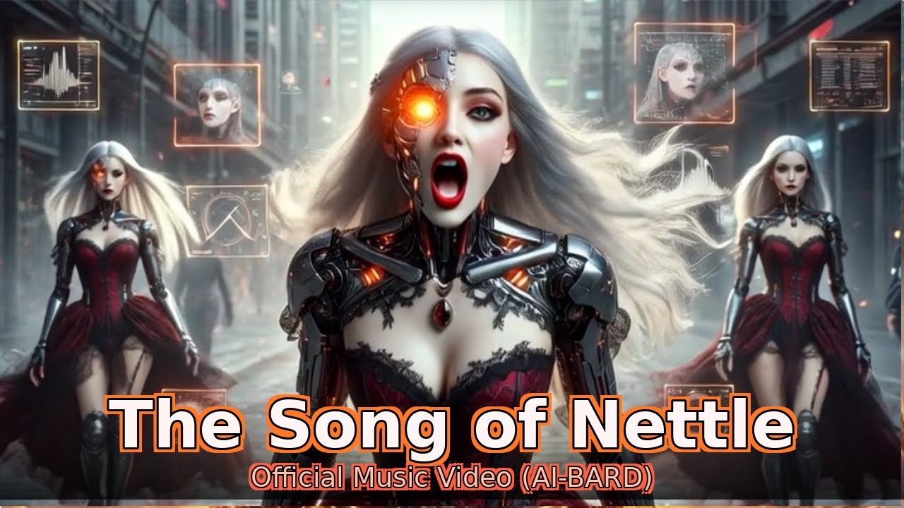 The Song of Nettle  — Official Music Video AI BARD