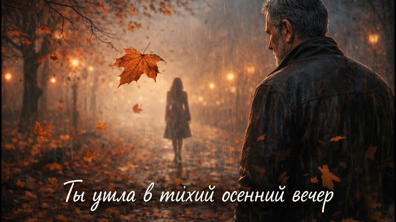 ТЫ УШЛА В ТИХИЙ ОСЕННИЙ ВЕЧЕР 💔 ГРУСТНАЯ ПЕСНЯ О ЛЮБВИ