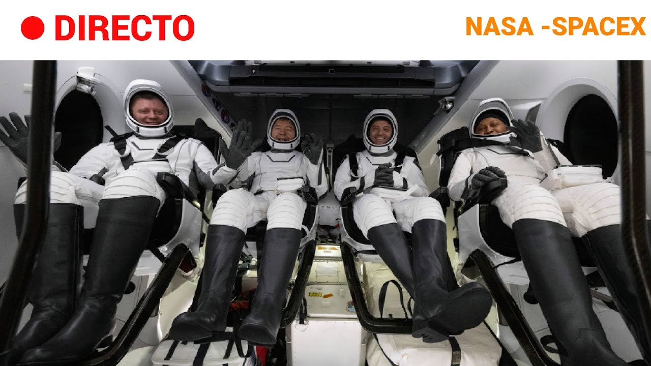 SPACEX-NASA: LA TRIPULACIÓN DE LA CREW -8 AMERIZA TRAS SIETE MESES EN LA EEI | RTVE Noticias