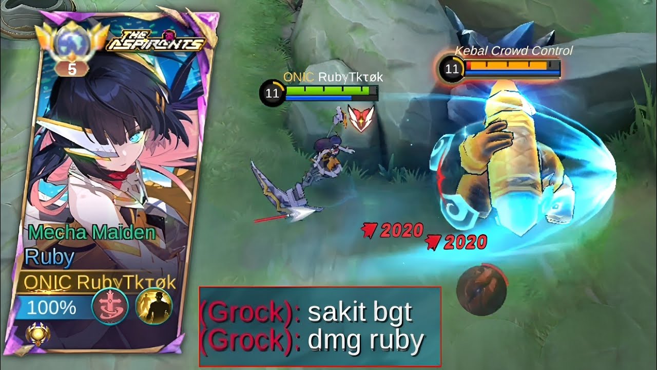 Ketika Caster Liga ESports Nasional Merasakan Damage Ruby Tiktok