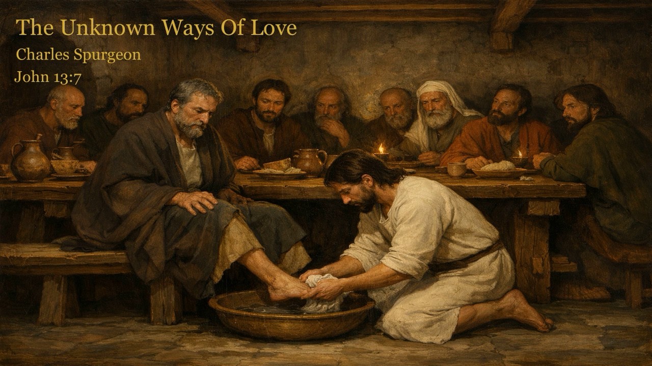 The Unknown Ways Of Love | John 13:7 | Charles Spurgeon | Trusting Christ When We Do Not Understand