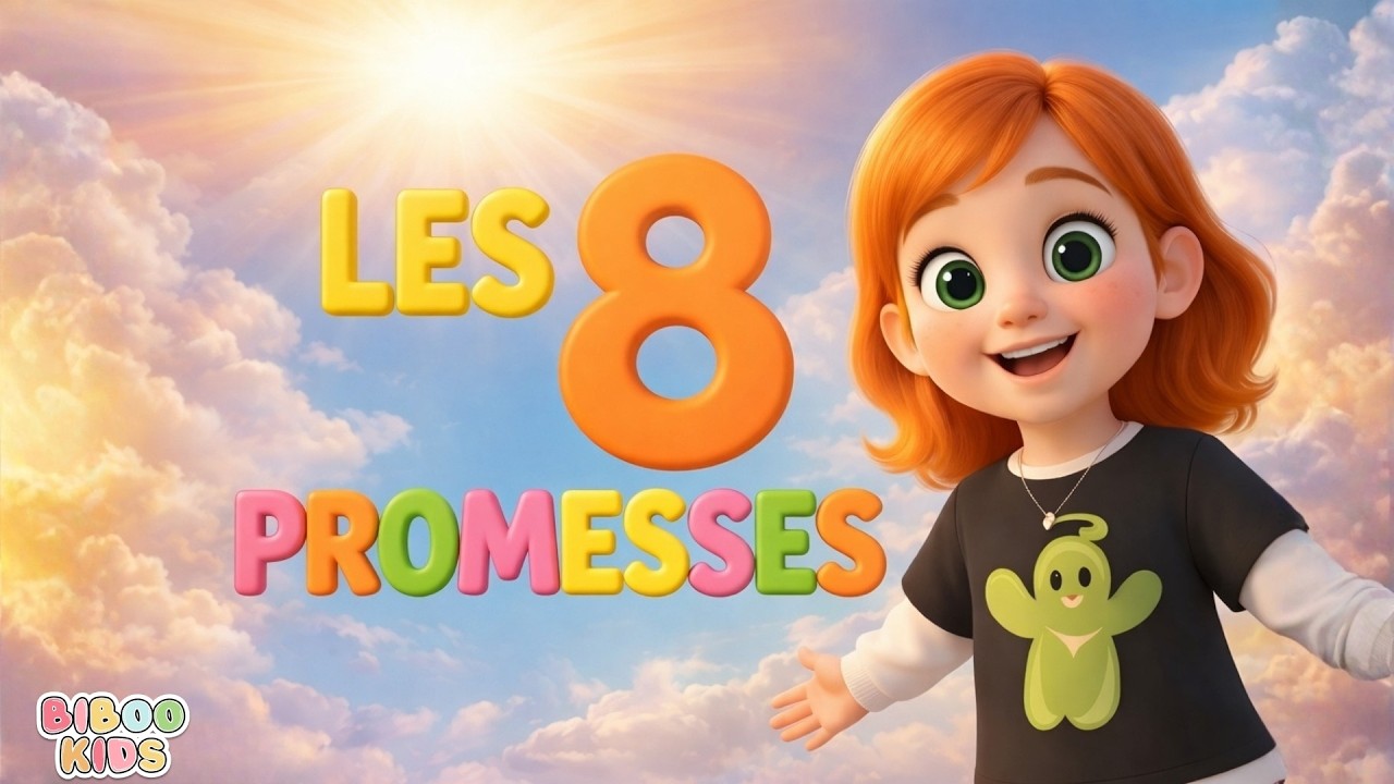 BibooKids - Les 8 Béatitudes – chanson chrétienne pour enfants - versets en chanson