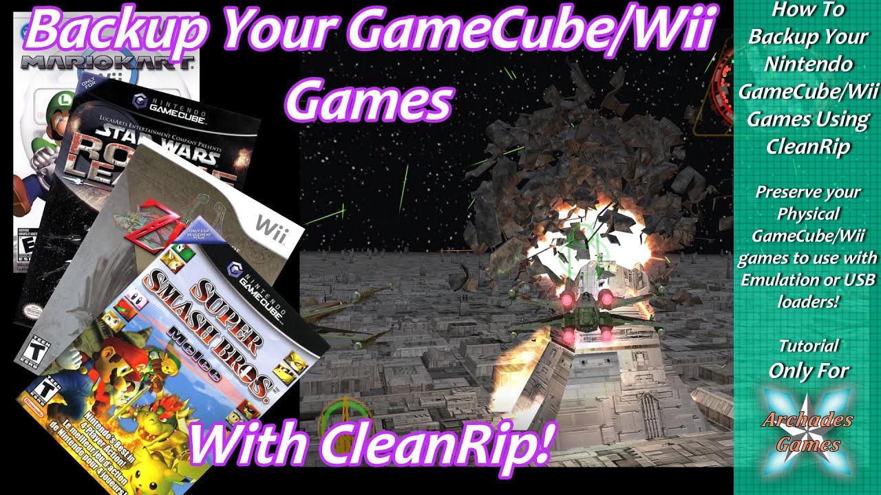 Как сделать дамп игр для GameCube/Wii с помощью CleanRip (требуется модифицированная версия Wii)