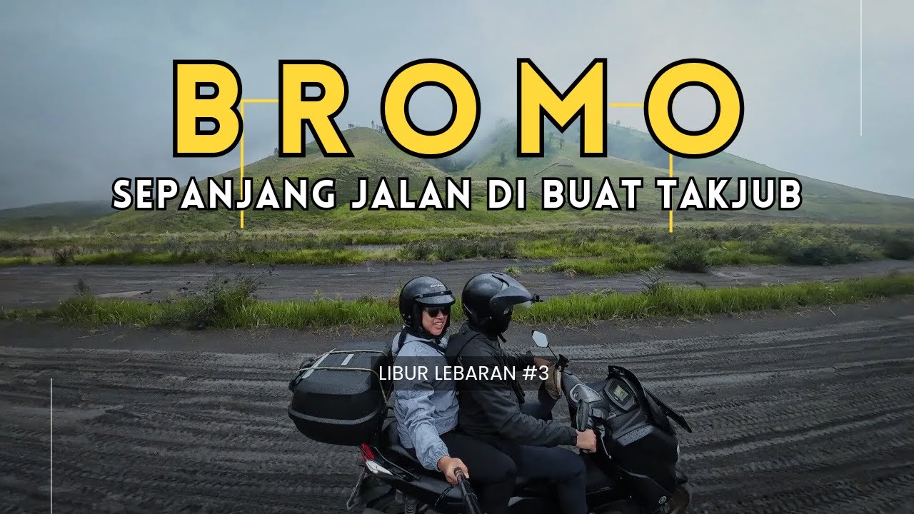 Pertama kali ke Bromo sepanjang jalan di buat takjub | Edisi Libur lebaran