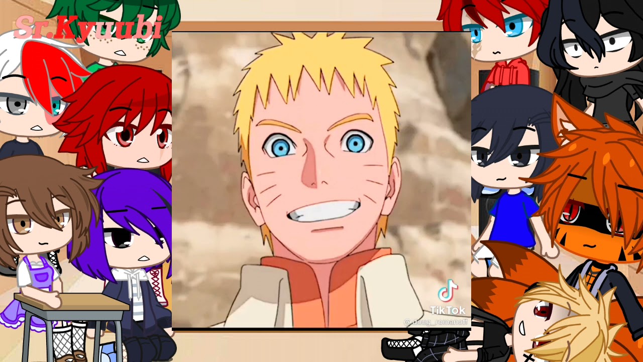Mha React ao passado do Bakugou |Bakugou as Naruto| 6/?