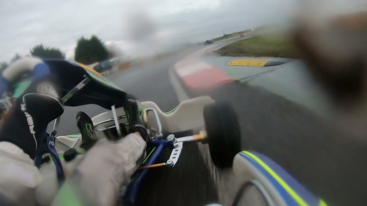 Junior Rotax At Kimbolton In The Wet