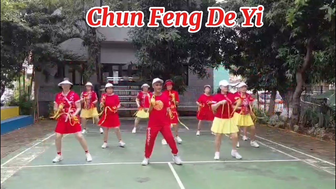 CHUN FENG DE YI/LINE DANCE/TAMAN GAJAH