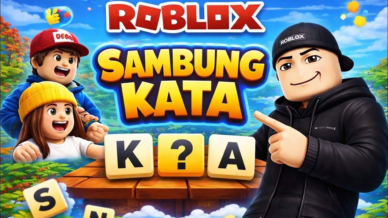 Roblox lagi guyss, sambung kata🙌