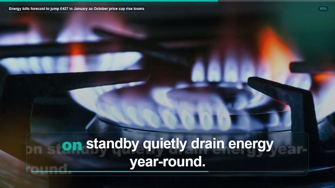 Energy bills forecast to jump &pound;427 in January as October price cap rise looms
