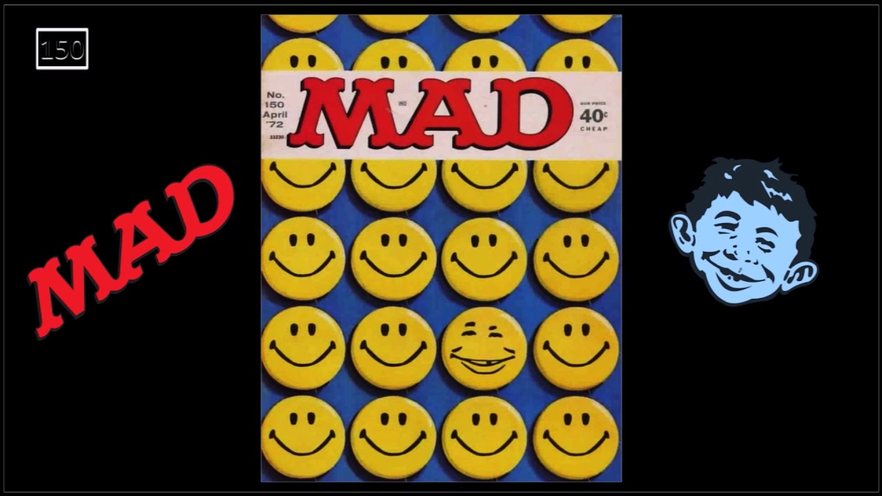 Almost All American MAD Magazine Covers😊🎶🎧 - 1952-2017(some covers differ)