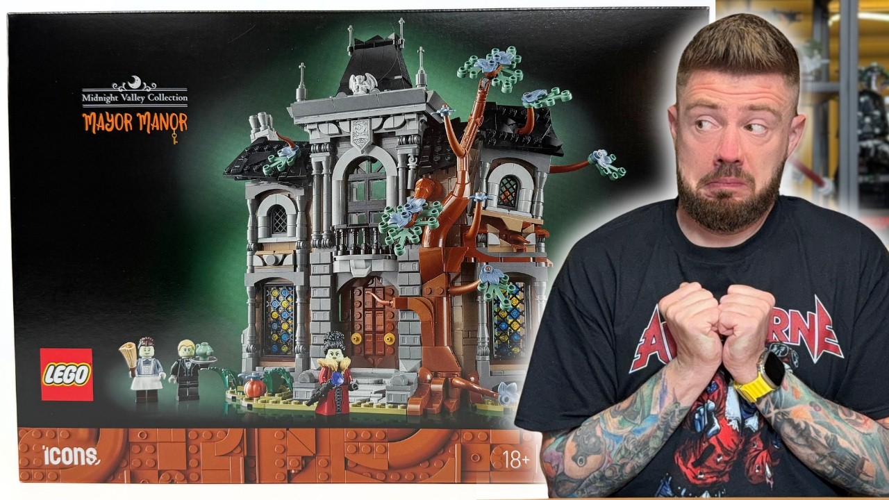 REZYDENCJA BURMISTRZYNI 🧛&zwj;♀️ LEGO ICONS 11383 RECENZJA