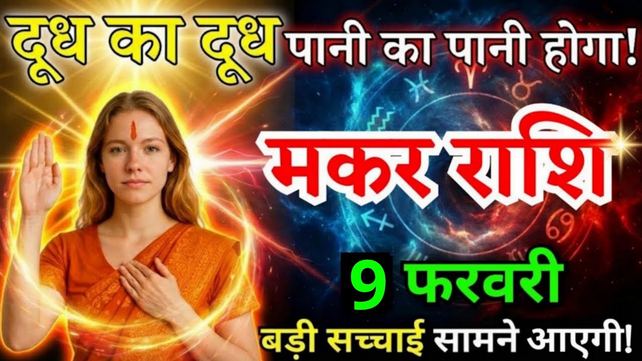 6 फरवरी, मकर राशि वालों दूध का दूध पानी का पानी होगा, Makar Rashi, आज का राशिफल