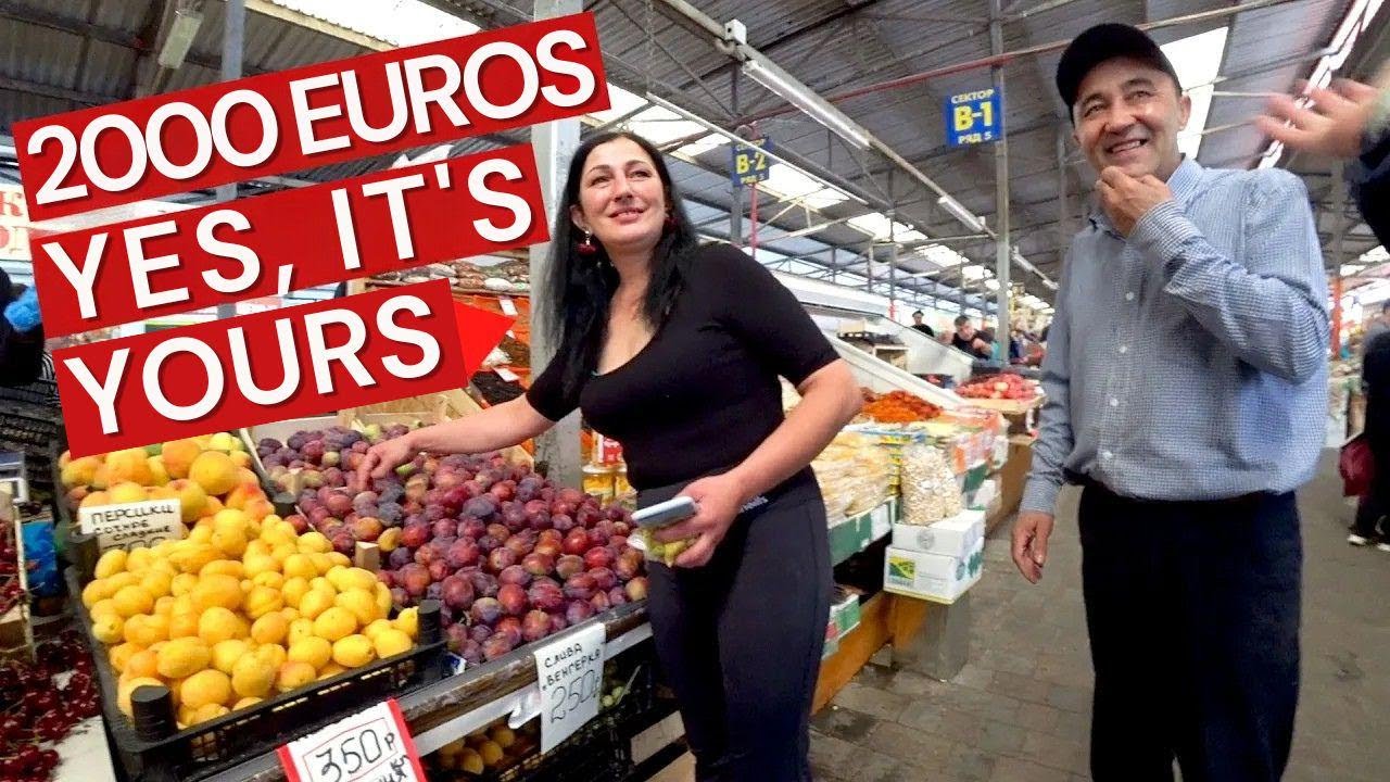 This Guy Wants to Marry Me to His Daughter in a Russian Market | Soviet Union Adventure