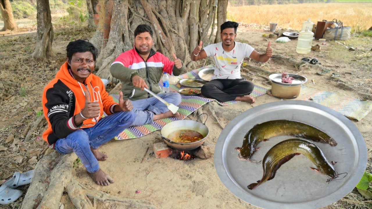 দেশি পাকা জিওল মাছ নতুন আলু দিয়ে রান্না করে খেলাম || Fish curry recipe