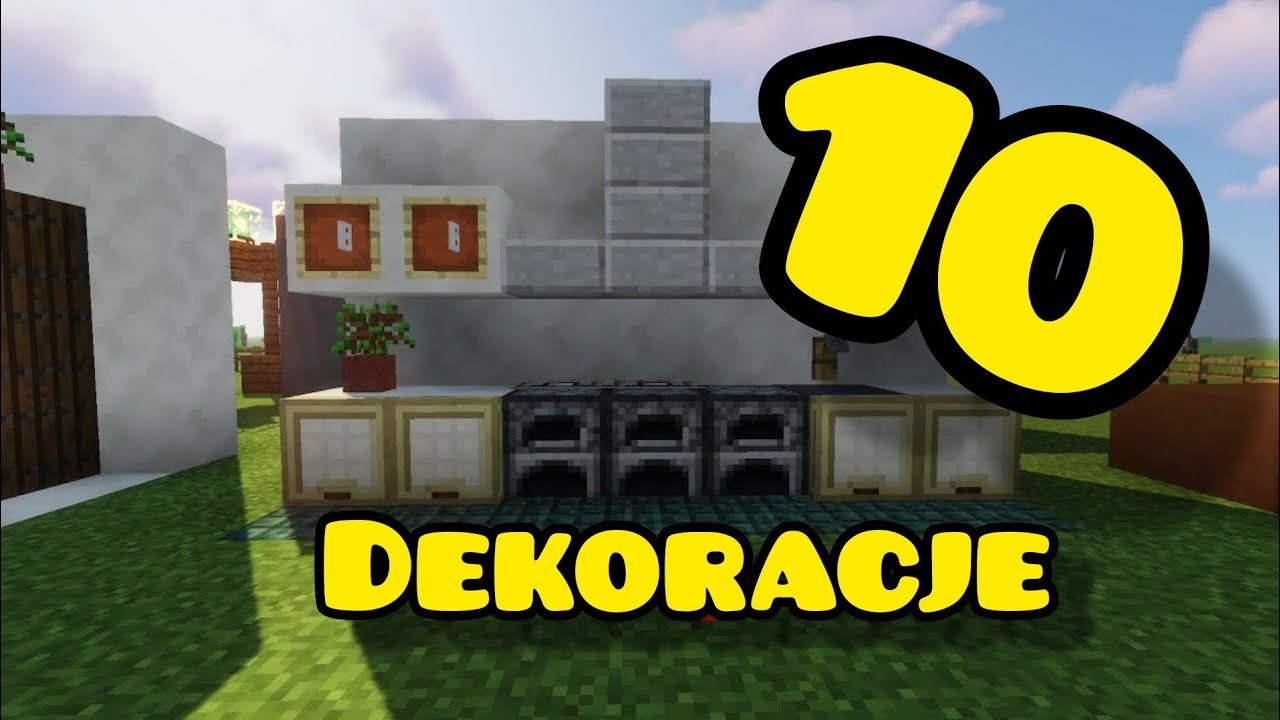 10 Dekoracji MINECRAFT  [Miko!]