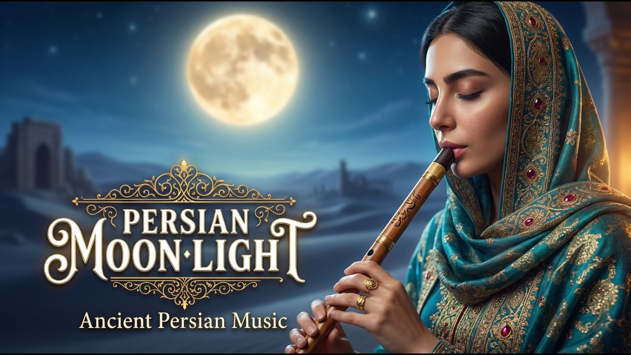 Persian Moonlight 🌙  Mystical Persian Instrumental Music for Relaxation & Meditation