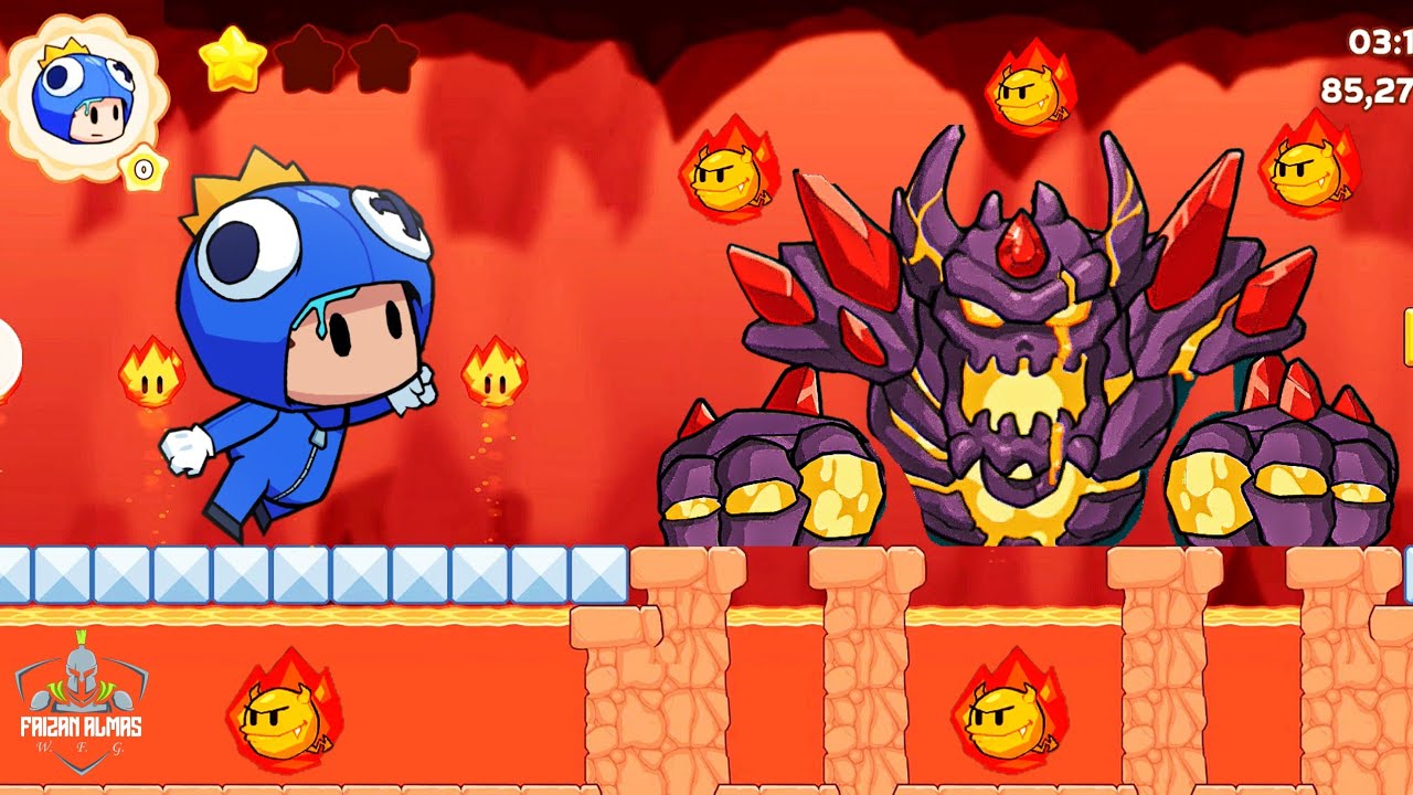 Super Meno Jungle Platform (Part 19) Boss Fight Levels (181-190) MGIF | Gameplay WFG