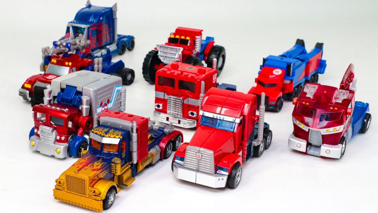 Transformers Movie G1 Animated Prime Rid RescueBots Deluxe Optimus Prime Trcuk Vehicle Robot Car Toy