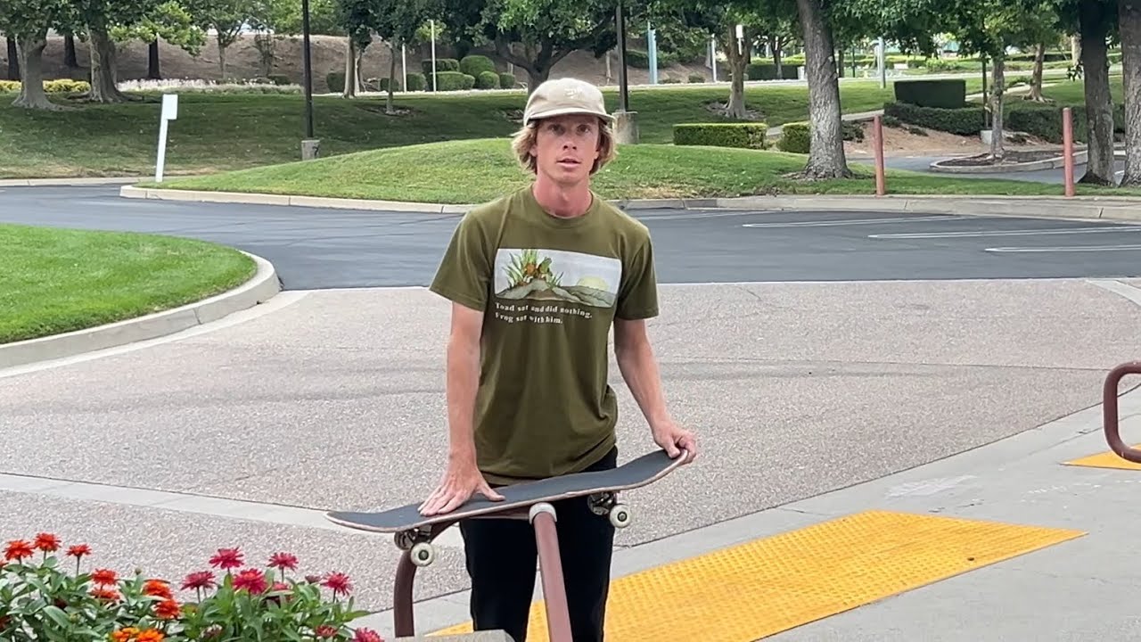 Roasting Jeff Dechesare While Street Skating