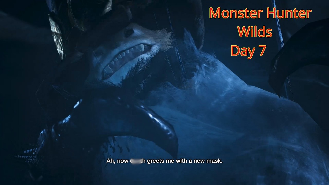 Playing Monster Hunter Wilds, Day 7 - main story.