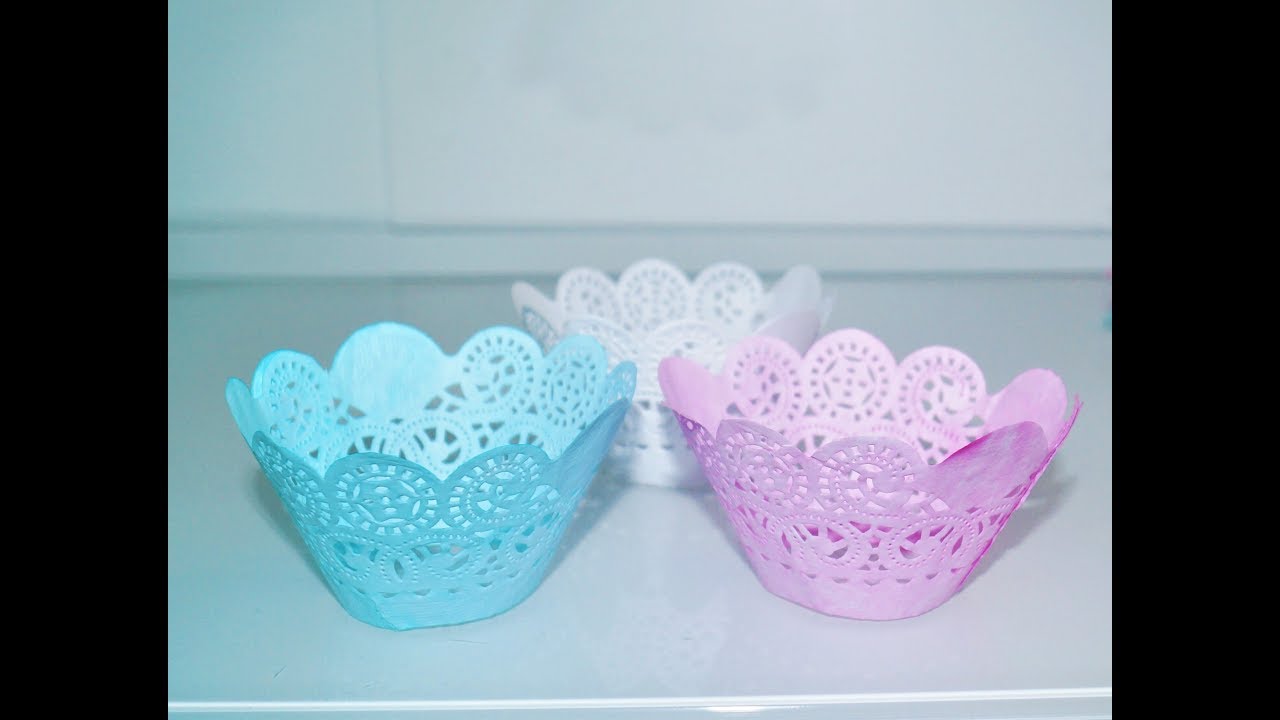 DIY kids party ideas | DIY CUPCAKE Wrappers tutorial | Sugarella Sweets Party